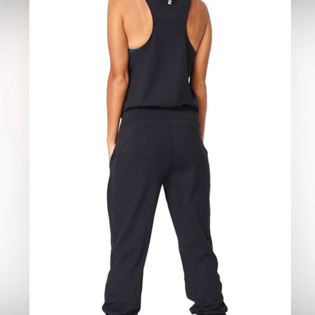 Sweaty Betty Charcoal Gray Jumpsuit